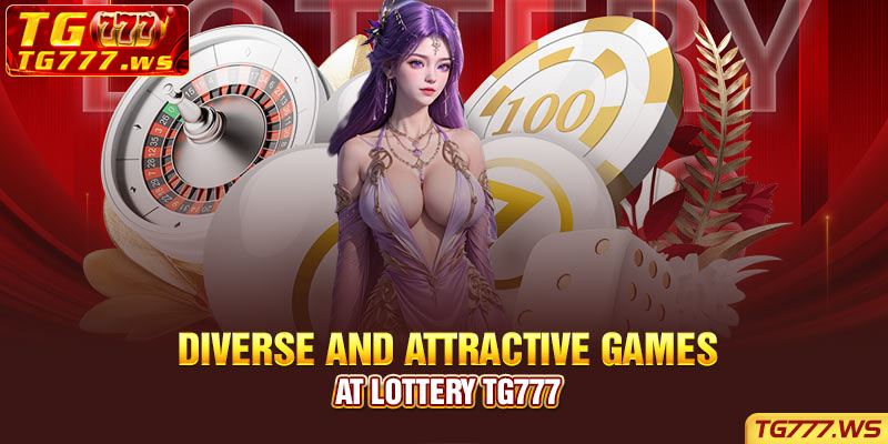 Diverse and attractive games at Lottery Lucky Cola