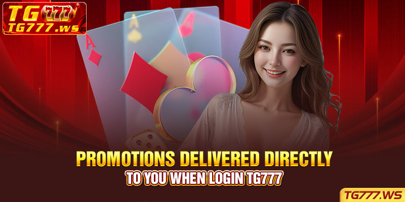 Promotions Delivered Directly to You When Login Lucky Cola